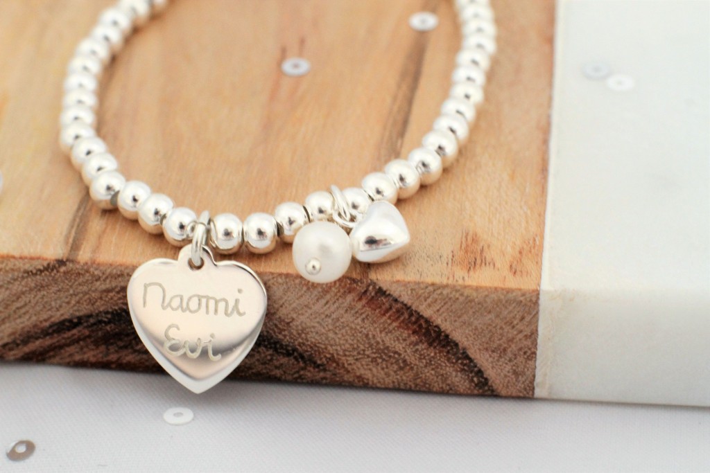Bracelet engraved heart - Copy
